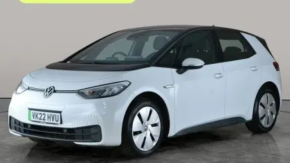 Begagnad VW ID.3 Pro Performance 150 kW (204 HK) 2021 Vit Halvkombi