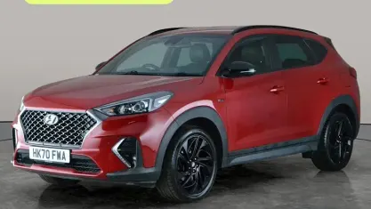 Używany Hyundai Tucson N Line 136 KM (100 kW) 2020 Czerwony SUV