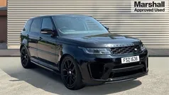 Black Used 2019 Land Rover Range Rover Sport SVR SUV | £42,545 (Fair price)