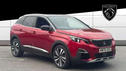 Used Peugeot 3008 Premium 131 HP (96 kW) 2020 Red SUV