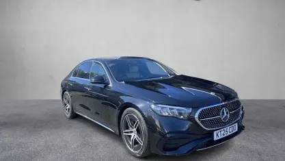 Used Mercedes E200 AMG line 204 HP (150 kW) 2025 Black Sedan
