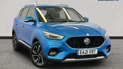 Used MG ZS Exclusive 111 HP (81 kW) 2023 Blue SUV