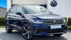 Blue Used 2025 VW Tiguan Allspace R-line SUV | £34,690 (Fair price)