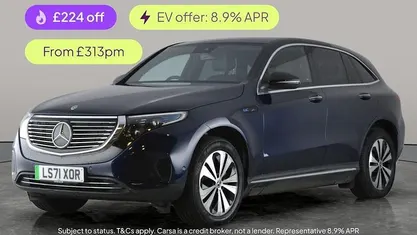 Blue Used 2021 Mercedes EQC400 SUV | £19,541 (Super price)