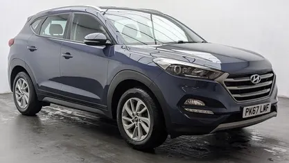 Used Hyundai Tucson SE 132 HP (97 kW) 2017 Blue SUV