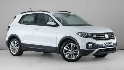 Used VW T-Cross SE 116 HP (85 kW) 2019 White SUV