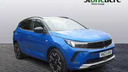 Used Vauxhall Grandland X Ultimate 131 HP (96 kW) 2023 Blue SUV