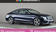 Blue Used 2017 Mercedes C200 AMG Line Premium Coupe | £17,897 (Fair price)