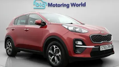 Used Kia Sportage 136 HP (100 kW) 2020 Red SUV
