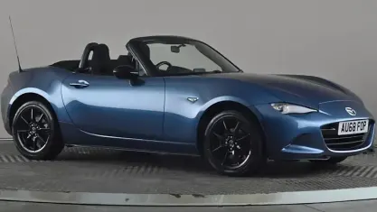 Usado Mazda MX5 132 CV (97 kW) 2018 Azul Descapotable
