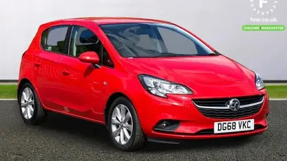 Second-hand Vauxhall Corsa 101 CP (74 kW) 2018 Roșu Hatchback