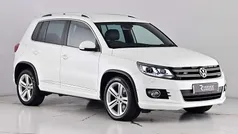 Pure white Used 2016 VW Tiguan R-line Edition SUV | £15,595 (Fair price)