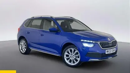 Used Skoda Kamiq SE L 110 HP (80 kW) 2022 Blue SUV