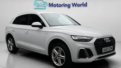 Used Audi Q5 S-Line 299 HP (219 kW) 2023 White SUV