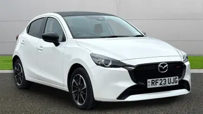 Used Mazda 2 Homura-Aka 116 HP (85 kW) 2023 White Hatchback