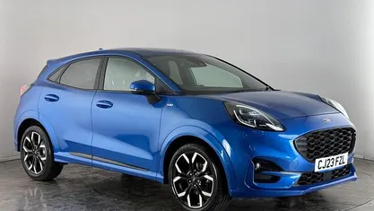 Blue Used 2023 Ford Puma ST-Line X Hatchback | £15,550 (Fair price)