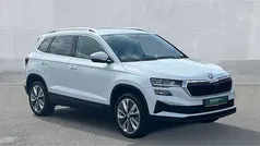 Moon white metallic Used 2024 Skoda Karoq SE L SUV | £25,998 (Fair price)