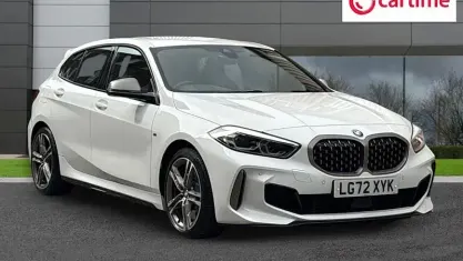 Used BMW M135 Comfort Edition 306 HP (225 kW) 2022 White Hatchback