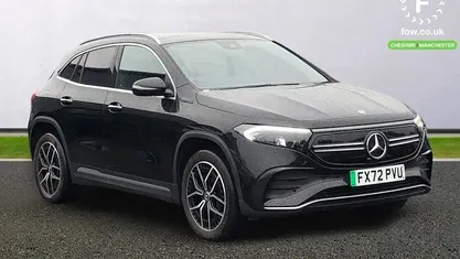 Used Mercedes EQA350 AMG Line Premium 214 kW (292 HP) 2022 Black SUV
