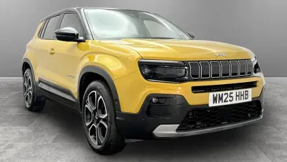 Used Jeep Avenger Summit 101 HP (74 kW) 2025 Yellow SUV