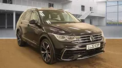 Black Used 2022 VW Tiguan R-line SUV | £27,290 (Fair price)