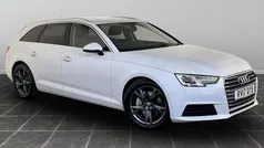 White Used 2017 Audi A4 Sport Estate | £9,395 (Good price)