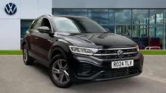 Black Used 2024 VW T-Roc R-line SUV | £28,184 (Fair price)
