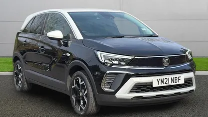 Used Vauxhall Crossland Elite 131 HP (96 kW) 2021 Black SUV