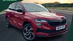 Red Used 2024 Skoda Karoq SportLine SUV | £30,590 (Fair price)