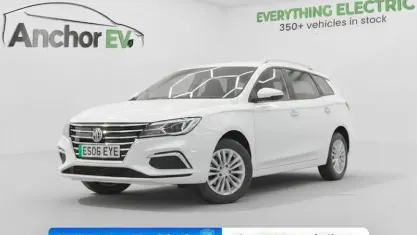 Used MG MG5 EV Exclusive 114 kW (156 HP) 2021 White Estate