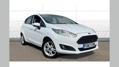 White Used 2017 Ford Fiesta Zetec Hatchback | £7,233 (Fair price)
