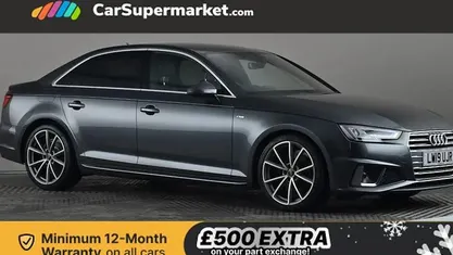 Grey Used 2019 Audi A4 S-Line Sedan | £16,697 (Good price)