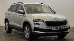 Brilliant silver metallic New 2024 Skoda Karoq SE Drive SUV | £23,795 (Super price)