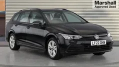 Black Used 2022 VW Golf VIII Life Estate | £17,254 (Fair price)