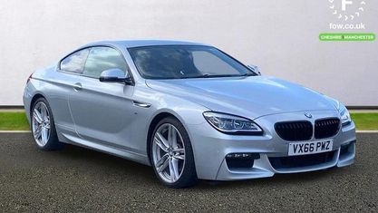 Used BMW 640 Comfort Edition 313 HP (230 kW) 2016 Silver Coupe