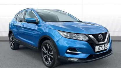 Used Nissan Qashqai N-Connecta 160 HP (117 kW) 2020 Blue SUV