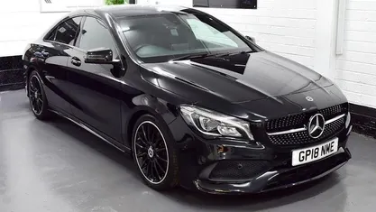 Black Used 2017 Mercedes CLA180 AMG line Sedan | £14,950 (Fair price)