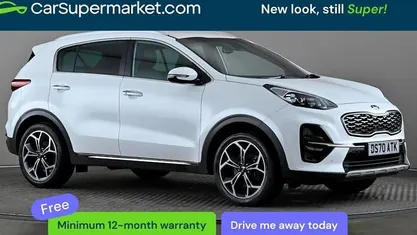 Begagnad Kia Sportage GT-Line 177 HK (130 kW) 2020 Vit SUV
