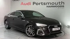 Black Used 2022 Audi A5 S-Line Coupe | £24,990 (Fair price)