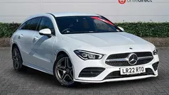White Used 2022 Mercedes CLA200 Shooting Brake AMG line Estate | £21,380 (Fair price)