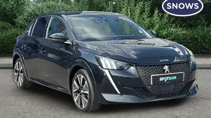 Used Peugeot 208 GT-line 131 HP (96 kW) 2020 Black Hatchback