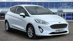 White Used 2018 Ford Fiesta Zetec Hatchback | £7,295 (Fair price)