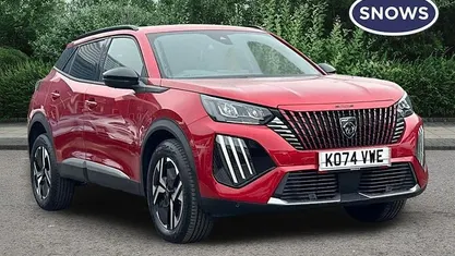 Used Peugeot 2008 Allure 137 HP (100 kW) 2024 Elixir red SUV