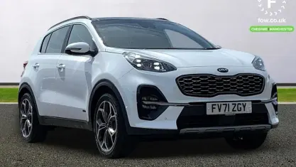Used Kia Sportage GT-Line S 136 HP (100 kW) 2021 White SUV