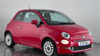 Red Used 2019 Fiat 500 Lounge Hatchback | £8,300 (Fair price)