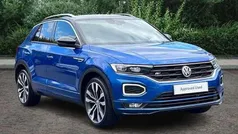 Blue Used 2018 VW T-Roc R-line SUV | £18,990 (Fair price)