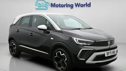 Used Vauxhall Crossland Ultimate 131 HP (96 kW) 2021 Black SUV