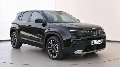 Used Jeep Avenger EV Summit 114 kW (156 HP) 2025 Black SUV