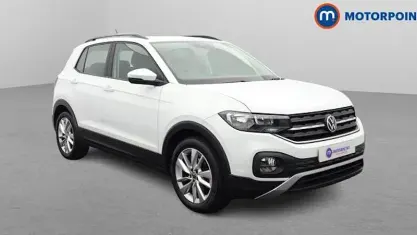 Used VW T-Cross SE 95 HP (69 kW) 2023 White SUV