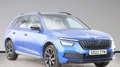Race blue metallic Used 2022 Skoda Kamiq Monte Carlo SUV | £18,244 (Fair price)